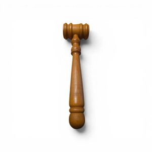 commemorative gavel made from wood salvaged from the cupola of the Baltimore & Ohio Railroads Camden Station in Baltimore, Maryland.