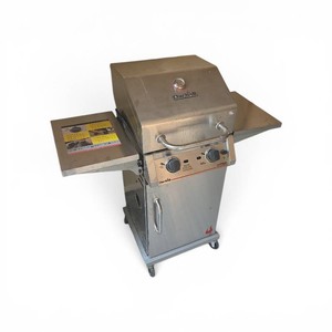 Char-Broil Stainless Steel Gas Grill with Propane Tank