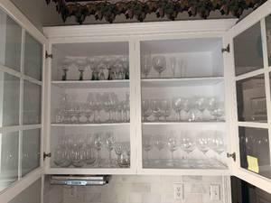 Large Assortment of Stemware & Glassware  Wine Glasses, Goblets, Flutes & More
