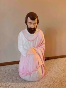 Vintage 1980s Empire Christmas Joseph Blow Mold