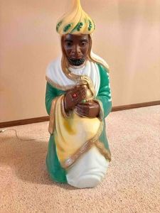 Vintage 1980s Empire Christmas Wiseman Magi 28 Tall