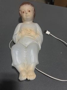 Empire 1980s Plastic Blow Molded Baby Jesus