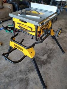 DeWalt DW745 Table Saw With DWE74911 Saw Stand