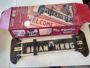 SignPro Router Sign Making Jig