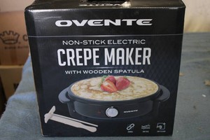Non Stick Electric Crepe Maker with...