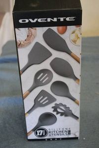 17Pc Silicone Kitchen Utensil Set...