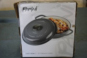 Parini Cast Iron 2.7Qt French Oven...
