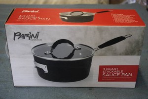Parini 3Qt Stackable Sauce Pan...