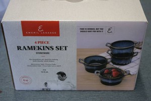 4 Piece Ramekins Set...