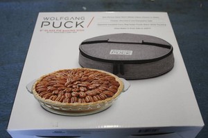 9in Glass Pie Baking Dish With Cove...