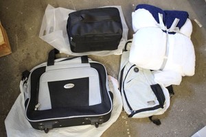 3 Travel Bags and robe...