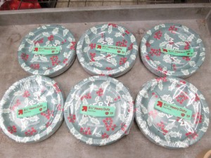 6 38 Count paper plates...
