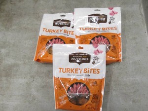 3 Rachel Ray Nutrish turkey dog tre...