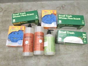 Lot of cleaning products...