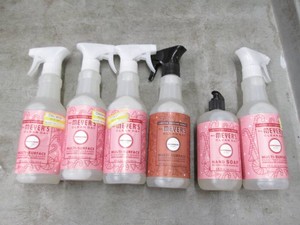 6 Mrs Meyers clean day assorted cle...