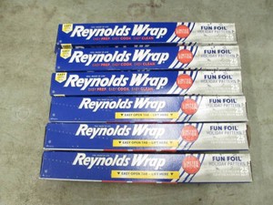 6 Rolls of Reynolds foil wrap...