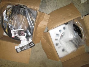 Aluminum wheel spacers...