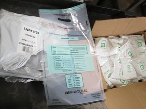Case of reusable ice brix and 50 su...