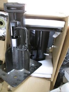 2 Gooseneck trailer adapters...