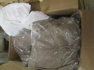 Large box of King size bedding...