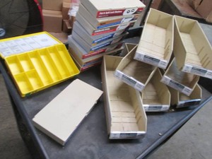 Plastic parts organizers...
