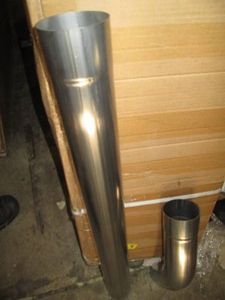 Exhaust system pipes...