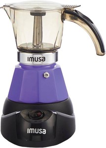 $40 IMUSA 3 or 2cup Electric Espresso Maker, Purple