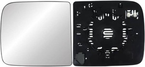 $22 Passenger Right Side Mirror Glass Replacement, 4-Tab Backplate ONLY, Compatible with DodgeRam 2010-2020 1500 2500 3500 (Not for 3-Tab), Heated Convex Right Side 68067728AA 68067726AA