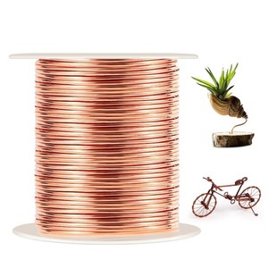 $22 99.9% Dead Soft Copper Wire, 16 Gauge 1.3 mm Diameter, 127 Feet  39m, 1 Pound Spool Pure Copper Wire, Jewelry Making Wire for Crafts, Christmas Wreaths Tree, Garland and Floral Flower Arrangements
