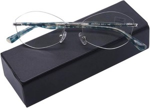 AQWANO Rimless Computer Blue Light Reading Glasses Women Fashion Designer Clear Lens Pattern Frame Ladies Readers