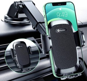 $24 Phone Mount for Car Military-Grade Super Suction Universal Hands-Free Phone Holder for Dashboard Windshield Air Vent for iPhone 1716 Pro Max Air Plus Samsung All Phones