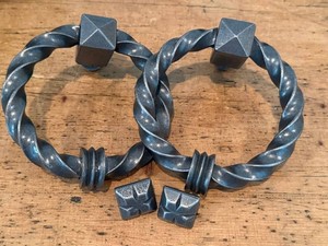 Vintage Metal Door Knocker Pair