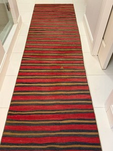 Runner Rug Striped Hallway Rug