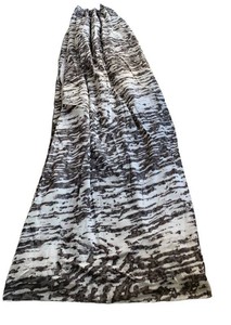 Pair of Custom Interlined Silk French Pleat Drapery Panels with Felt Interlining