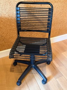Office Chair - Stylish Black Adjustable Rolling Swivel