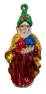 LR - Christmas Ornament - Christopher Radko Westminster Santa
