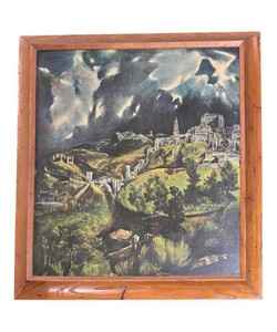 LL - View of Toledo Print by El Greco
