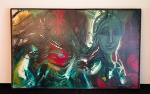 DR - Painting Barbara Barry Thompson Persephone Descending Framed