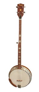 LR - Vintage Banjo - Pirles FB-5R With Case