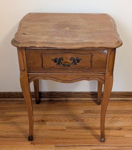 MB - Vintage French Provincial Nightstand