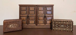 O - Wood Trinket Boxes & Jewelry Box Set of 3