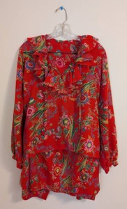 UB - Vintage Womens Floral Blouse & Skirt Set