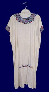 UB - Womens Embroidered Cotton Dress