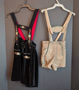 DR - Vintage Lederhosen Boys & Girls Set (Lot of 2)