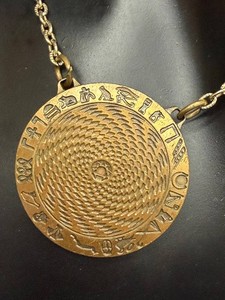 Vintage Pat Flanagan Experimental Sensor II Bronze Pendant