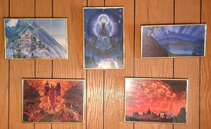D - Framed Art Prints Mixed Lot of 5