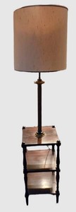 D - Vintage Lamp Table 62 in Tall