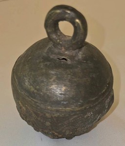 D - Water Buffalo Bell Vintage Burmese Clonk Bell Hka-Lauk