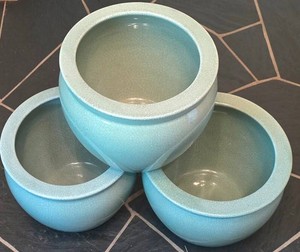 D - Ceramic Planters (Lot of 3)