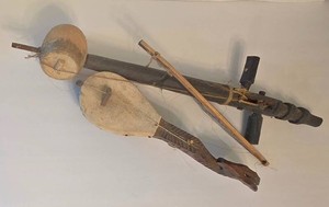 D - Folk String Instruments - Ravanhatta & Antique Handmade Gusle With Bows